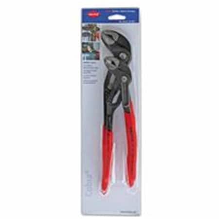 Knipex Knipex 414-003120V01 Cobra Water Pump Pliers Set; 7 And 10 in. Lengths; Hex Jaw 414-003120V01